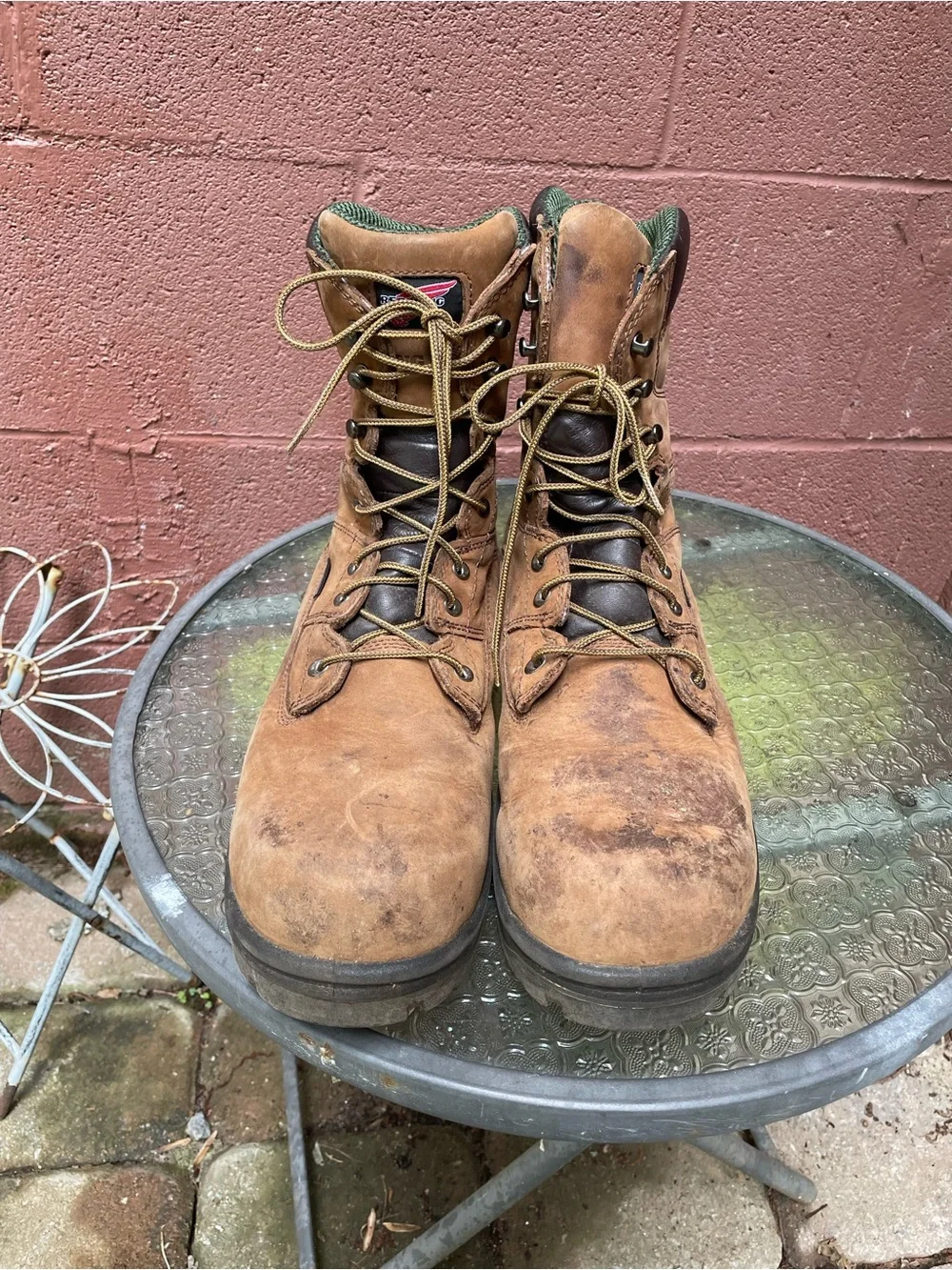Red Wing king Toe 8-inch Insulated Waterproof Safety Toe Boots Size 13 D